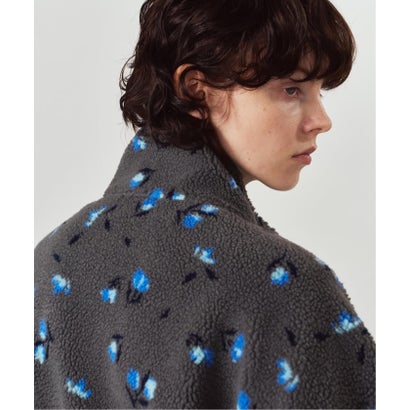 Knuth Marf / クヌースマーフ flower boa fleece （グレーA）｜詳細画像