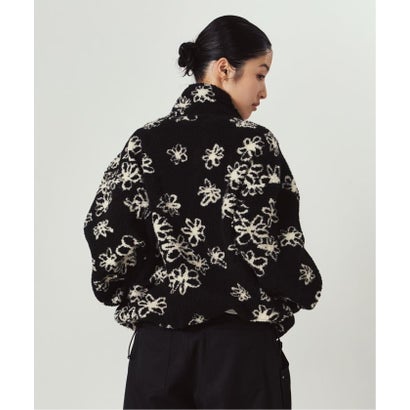 Knuth Marf / クヌースマーフ flower boa fleece （グレーA）｜詳細画像
