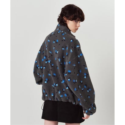 Knuth Marf / クヌースマーフ flower boa fleece （グレーA）｜詳細画像