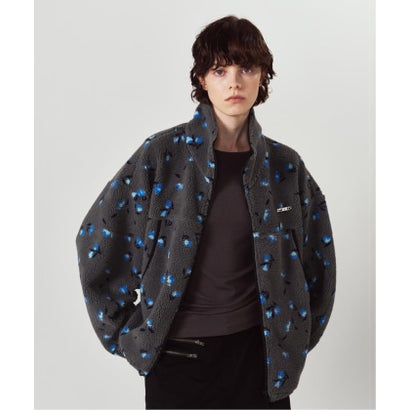 Knuth Marf / クヌースマーフ flower boa fleece （グレーA）｜詳細画像