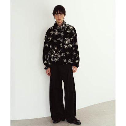 Knuth Marf / クヌースマーフ flower boa fleece （グレーA）｜詳細画像