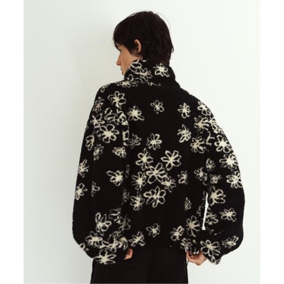 Knuth Marf / クヌースマーフ flower boa fleece （グレーA）｜詳細画像