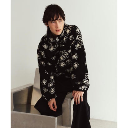 Knuth Marf / クヌースマーフ flower boa fleece （グレーA）｜詳細画像