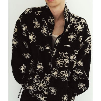Knuth Marf / クヌースマーフ flower boa fleece （グレーA）｜詳細画像