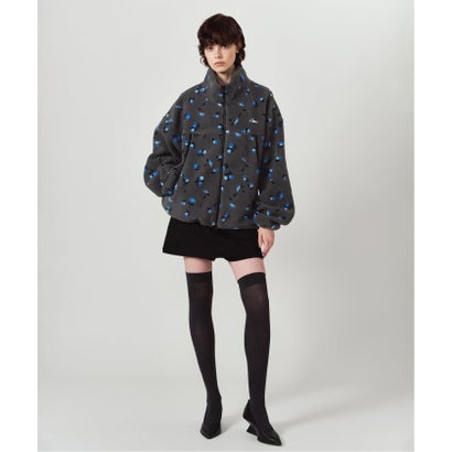 Knuth Marf / クヌースマーフ flower boa fleece （グレーA）｜詳細画像