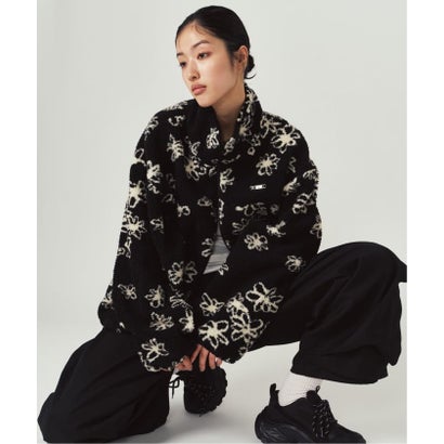 Knuth Marf / クヌースマーフ flower boa fleece （グレーA）｜詳細画像