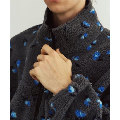 Knuth Marf / クヌースマーフ flower boa fleece （グレーA）｜詳細画像