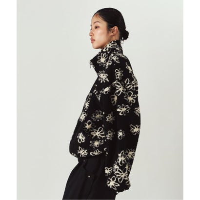 Knuth Marf / クヌースマーフ flower boa fleece （グレーA）｜詳細画像