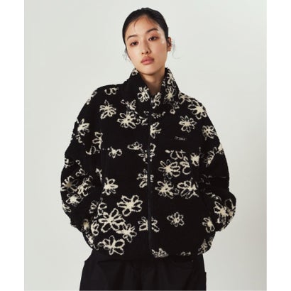 Knuth Marf / クヌースマーフ flower boa fleece （グレーA）｜詳細画像