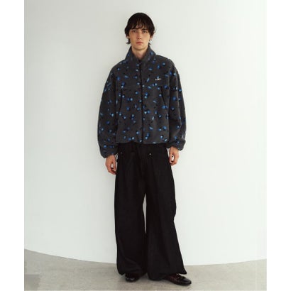 Knuth Marf / クヌースマーフ flower boa fleece （グレーA）｜詳細画像