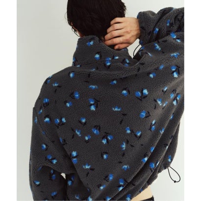 Knuth Marf / クヌースマーフ flower boa fleece （グレーA）｜詳細画像