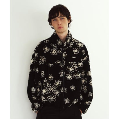 Knuth Marf / クヌースマーフ flower boa fleece （グレーA）｜詳細画像