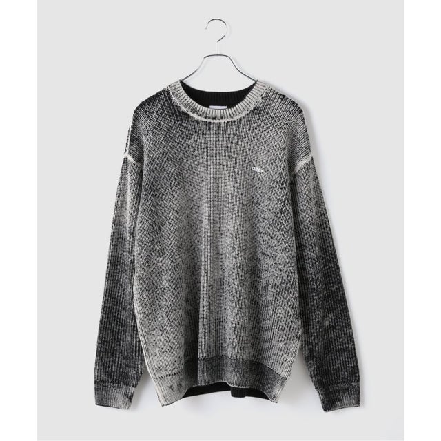 OBEY / オベイ SPRAY EFFECT SWEATER （ブラック）
