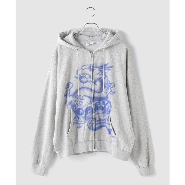 OBEY / オベイ DRACO ZIP HOOD （グレー）