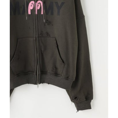 ジョイントワークス JOINT WORKS TEPPEI FURUYAMA / テッペイフルヤマ MAMY ZIP-UP HOODIE （グレー）｜詳細画像