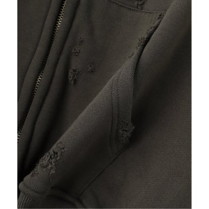 ジョイントワークス JOINT WORKS TEPPEI FURUYAMA / テッペイフルヤマ MAMY ZIP-UP HOODIE （グレー）｜詳細画像