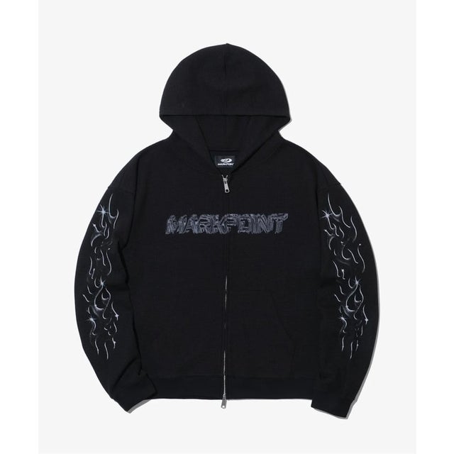 MARK POINT / マークポイント FR THERMAL HOODIE （ブラック）