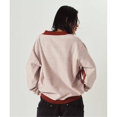 Knuth Marf / クヌースマーフ reversible jacquard pol knit （ネイビー）｜詳細画像