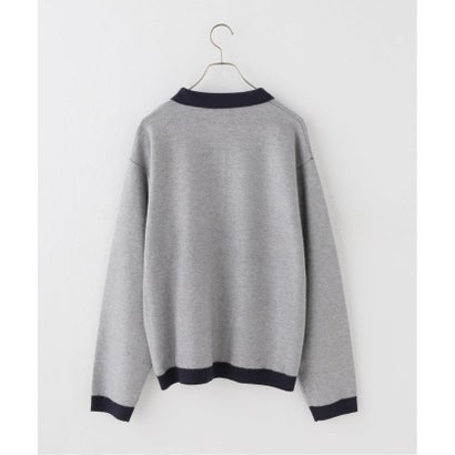 Knuth Marf / クヌースマーフ reversible jacquard pol knit （ネイビー）｜詳細画像