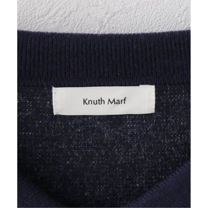 Knuth Marf / クヌースマーフ reversible jacquard pol knit （ネイビー）｜詳細画像