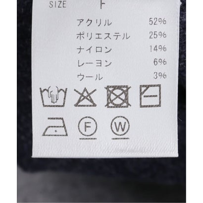 Knuth Marf / クヌースマーフ reversible jacquard pol knit （ネイビー）｜詳細画像