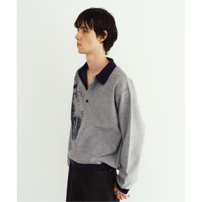 Knuth Marf / クヌースマーフ reversible jacquard pol knit （レッド）｜詳細画像