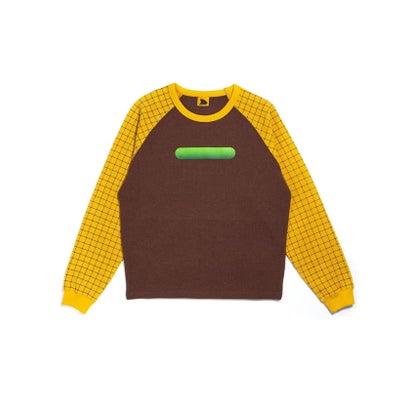 ジョイントワークス JOINT WORKS SAGE / セイジ Capsule Fade Waffle L/S （ブラウン）｜詳細画像