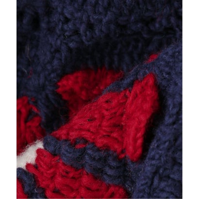ジョイントワークス JOINT WORKS MacMahon Knitting Mills / マクマホンニッティングミルズ V Neck Cardigan-Square （ネイビー）｜詳細画像