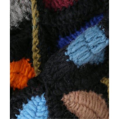 ジョイントワークス JOINT WORKS MacMahon Knitting Mills / マクマホンニッティングミルズ Button Cardigan-Leaf （ブラック）｜詳細画像