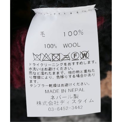 ジョイントワークス JOINT WORKS MacMahon Knitting Mills / マクマホンニッティングミルズ Button Cardigan-Leaf （ブラック）｜詳細画像