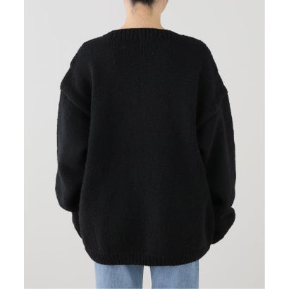 MacMahon Knitting Mills / マクマホンニッティングミルズ Crew Neck Knit-CURRY （ブラック）｜詳細画像
