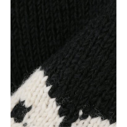MacMahon Knitting Mills / マクマホンニッティングミルズ Crew Neck Knit-CURRY （ブラック）｜詳細画像