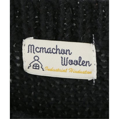 MacMahon Knitting Mills / マクマホンニッティングミルズ Crew Neck Knit-CURRY （ブラック）｜詳細画像