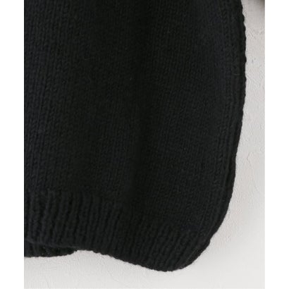 MacMahon Knitting Mills / マクマホンニッティングミルズ Crew Neck Knit-CURRY （ブラック）｜詳細画像