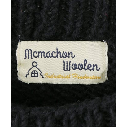 MacMahon Knitting Mills / マクマホンニッティングミルズ Crew Neck Knit-Yin & Yang （ブラック）｜詳細画像
