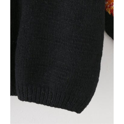 MacMahon Knitting Mills / マクマホンニッティングミルズ Crew Neck Knit-Yin & Yang （ブラック）｜詳細画像