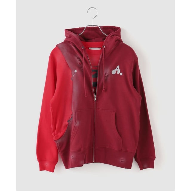 MARK POINT × AWESOME BOY JASON DOCKING HOODIE （レッド）