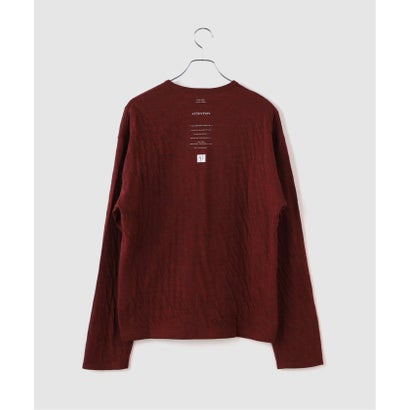ジョイントワークス JOINT WORKS Name ./ ネーム DOUBLE JERSEY L/S （ボルドー）｜詳細画像