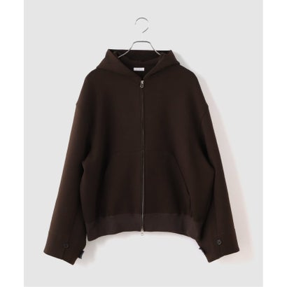 ジョイントワークス JOINT WORKS Name. / ネーム BOMBER JERSEY HOODIE （ブラウン）｜詳細画像