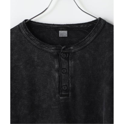 TOWN CRAFT / タウンクラフト Cotton Thermal 3B Henley （ピンク）｜詳細画像