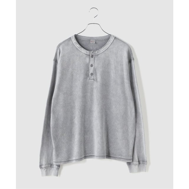 TOWN CRAFT / タウンクラフト Cotton Thermal 3B Henley （グレーA）