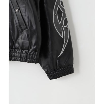 SUPPLIER / サプライヤー Studded Faux Leather Jacket （ブラック）｜詳細画像