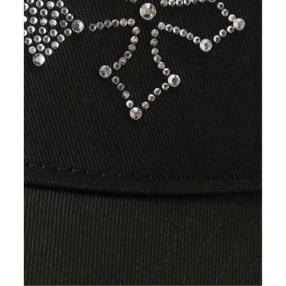 SupBaby by SUPPLIER / サプベイビーバイサプライヤー Multiple Cross Rhinestone Cap （ブラック）｜詳細画像