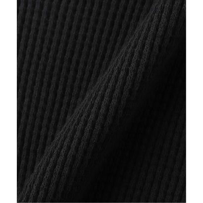 ジョイントワークス JOINT WORKS SEABEES / シービーズ Heavy Waffle Zip Hoodie （ブラック）｜詳細画像