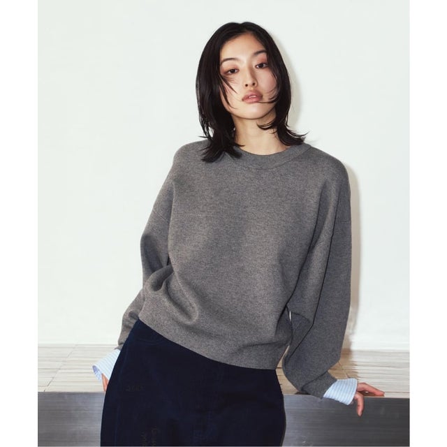 Knuth Marf / クヌースマーフ 2way cuffs normcore knit （グレーA）