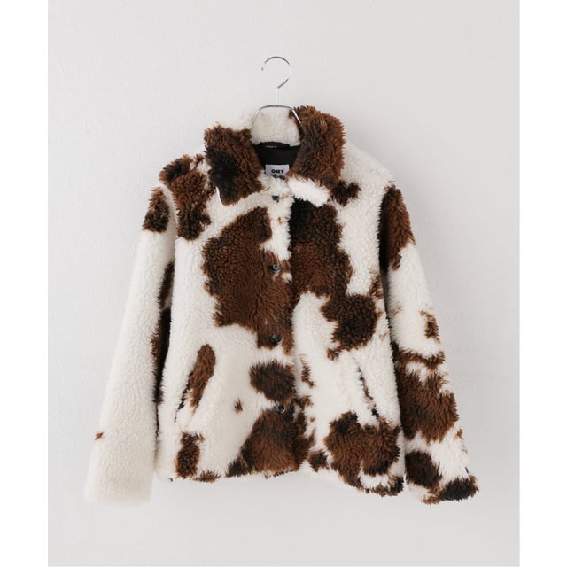 OBEY / オベイ NOLIE SHERPA SHORT COAT （ナチュラル）