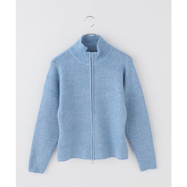 OBEY / オベイ CIEL 2WAY ZIP CARDIGAN （ブルー A）