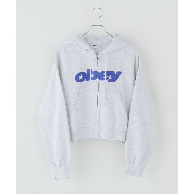 OBEY / オベイ SPEED STAR ZIP UP HOOD （グレーA）