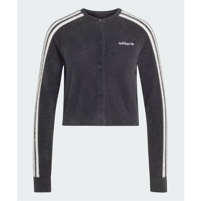 adidas originals / アディダス オリジナルス JPN SMU FLUFFY CARDIGAN （ブラック）