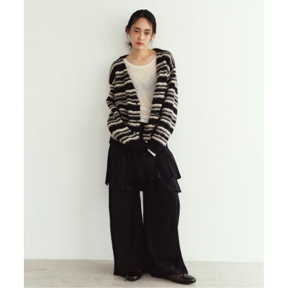 ジョイントワークス JOINT WORKS Knuth Marf / クヌースマーフ gold button trad cardigan （ブラック）｜詳細画像